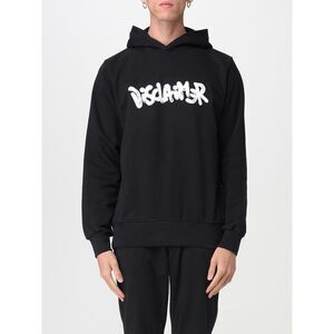 Disclaimer Sweatshirt Men Black 1